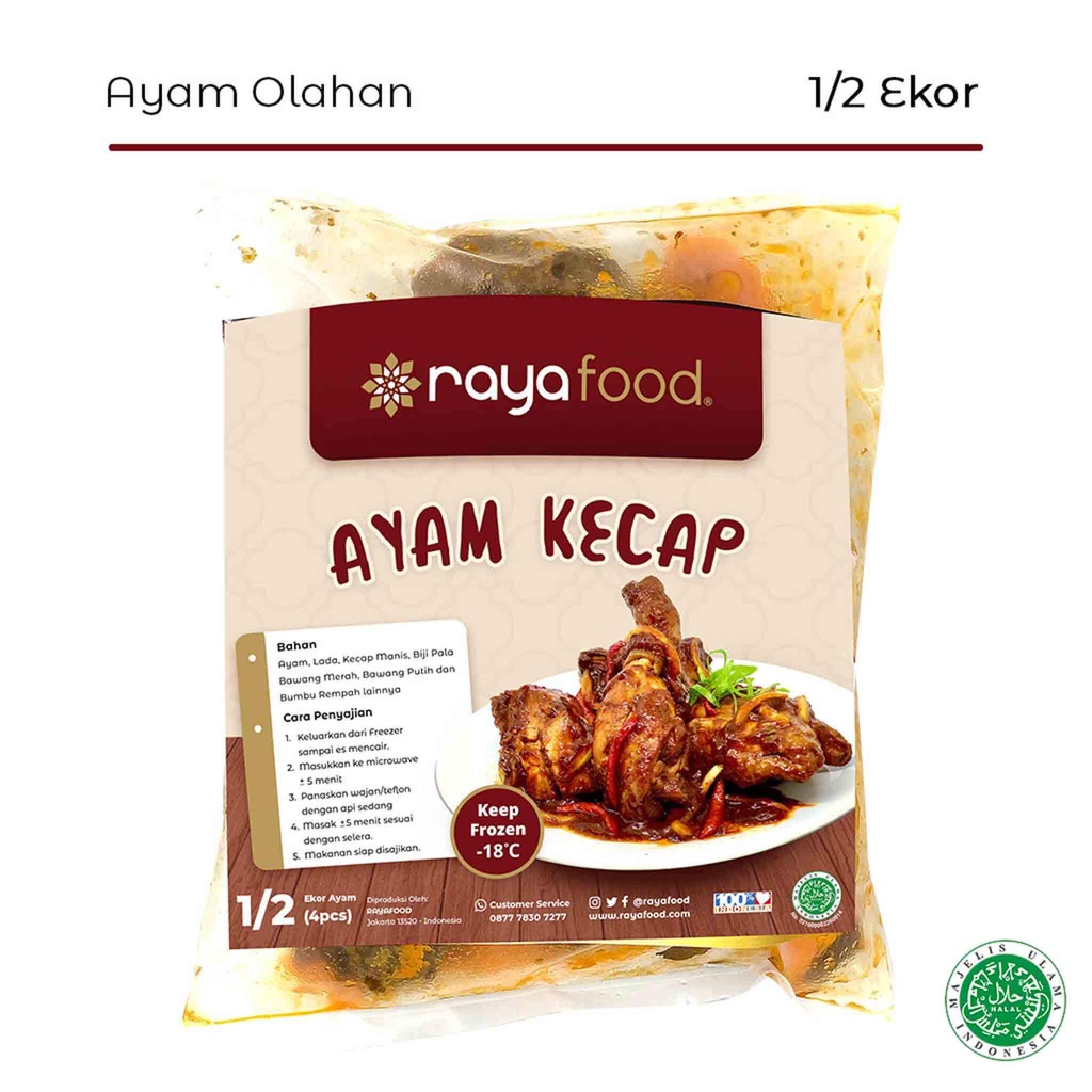 

Ayam Kecap Rayafood Frozen Food