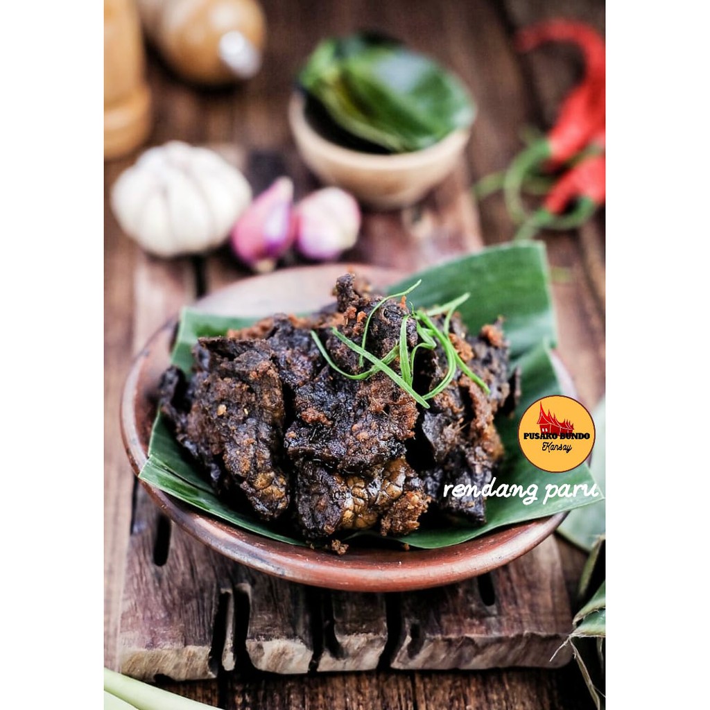 

Rendang Paru Kemasan Homemade Rasa Asli Padang dari Pusako Bundo Kansay