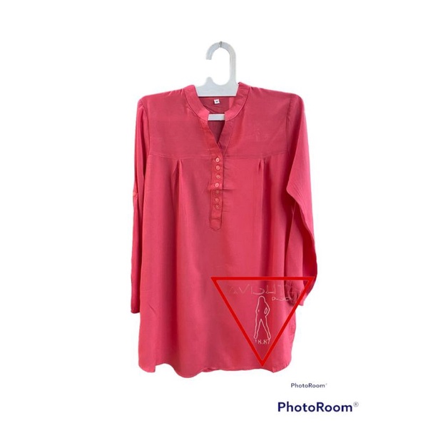 Blus polos rayon salem Blouse polos rayon Blus polos jumbo lasenta by avishta d-sign Blouse Wanita A