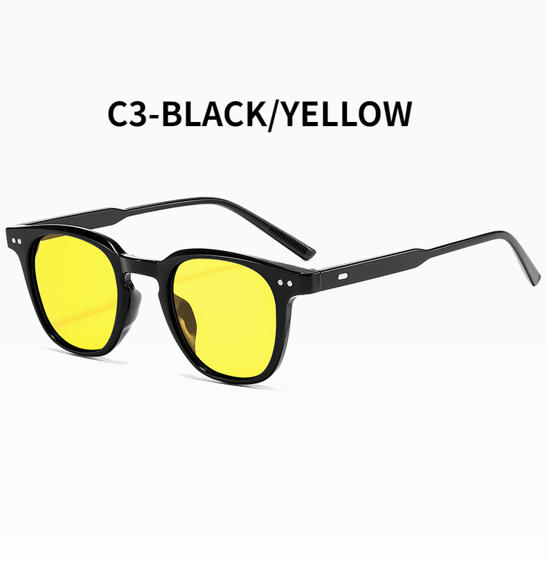 2021 fashion round frame ins trend literary retro sunglasses