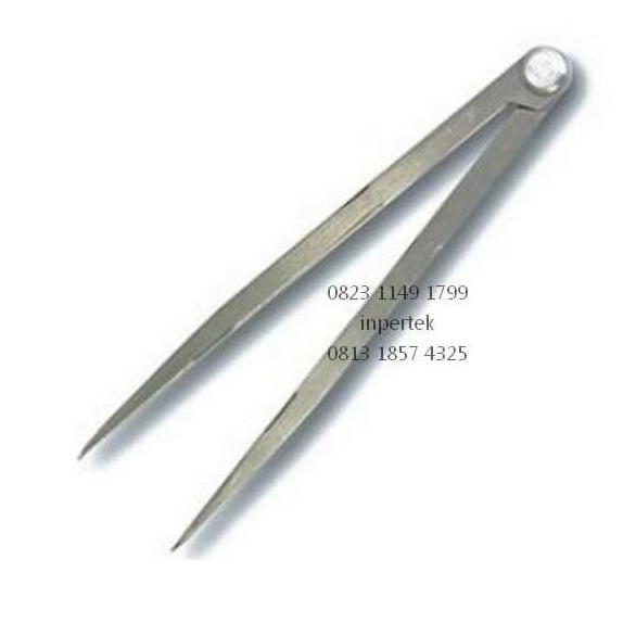 Jangka Besi 12" Jangka Lurus Jangka Bubut 12" Leg Divider Caliper 12