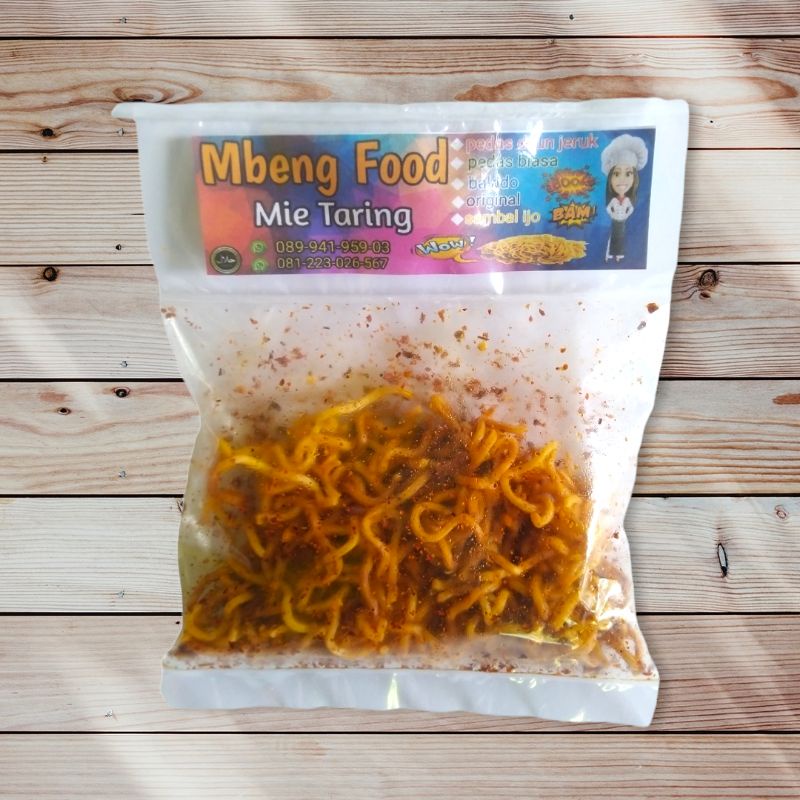 

Makanan-Makanan Ringan-Mie Goreng-Makanan Pedas-Mi Kremes Bumbu Pedas Aroma Daun Jeruk/Extra Pedas/Cabe Bubuk Asli 100 gram