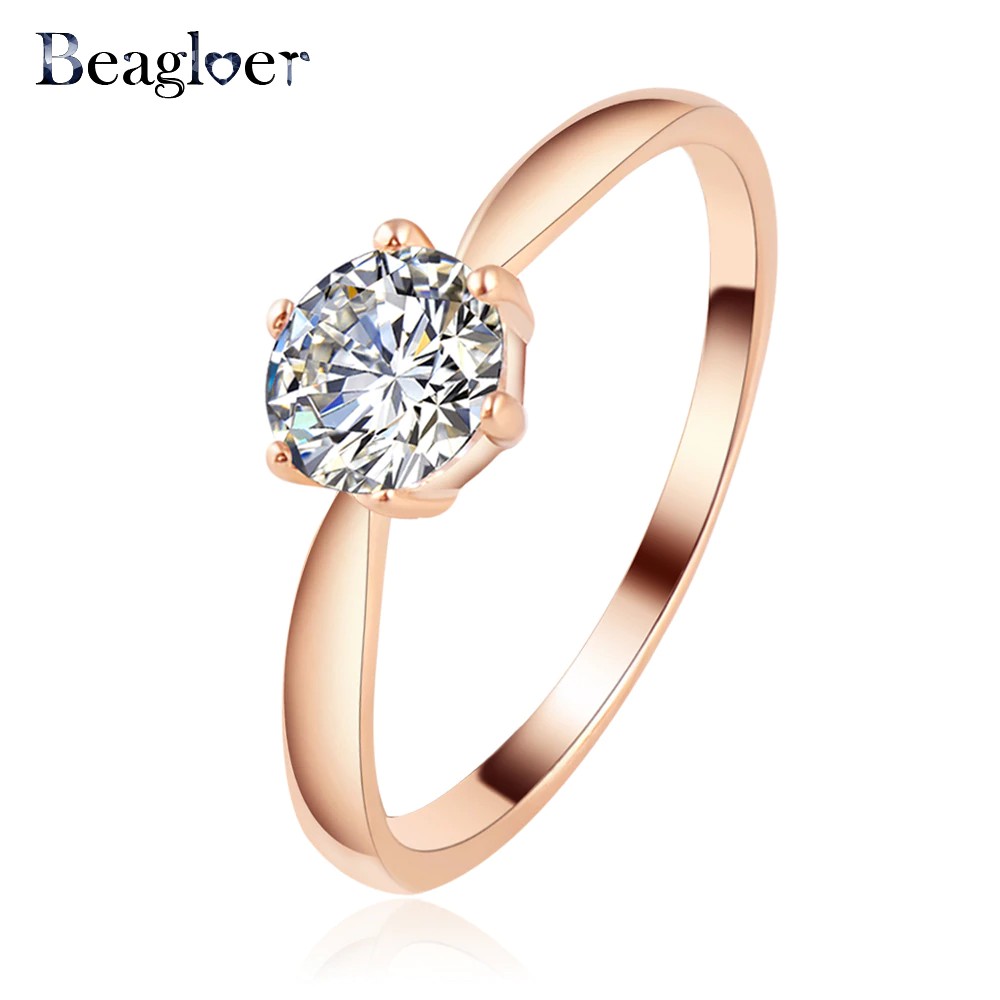 READY MAKASSAR Cincin Emas Wanita Imitasi / Cincin Wanita Model Terbaru Cincin Permata Kristal