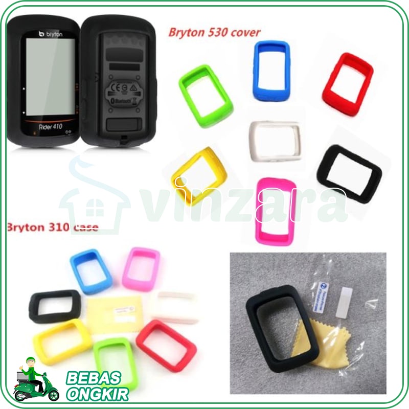 case plus anti gores BRYTON RIDER 15 310 330 405 410 450 510 530 AERO 60 Silicon screen guard protec