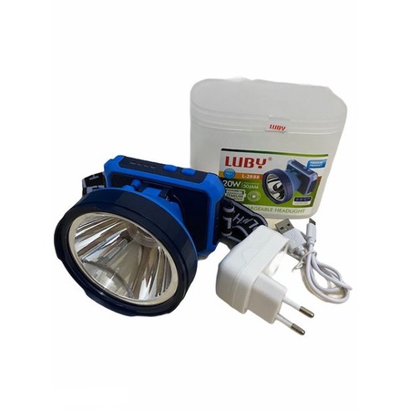 Senter kepala/Headlamp merk LUBY L 2888 20 watt