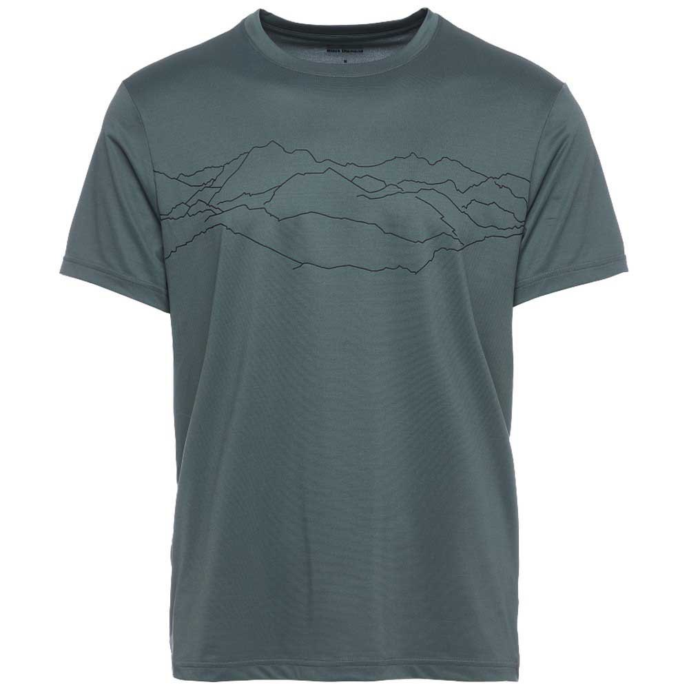 Black Diamond Genesis Tech Tee Kaos Baselayer Outdoor Arcteryx Grey