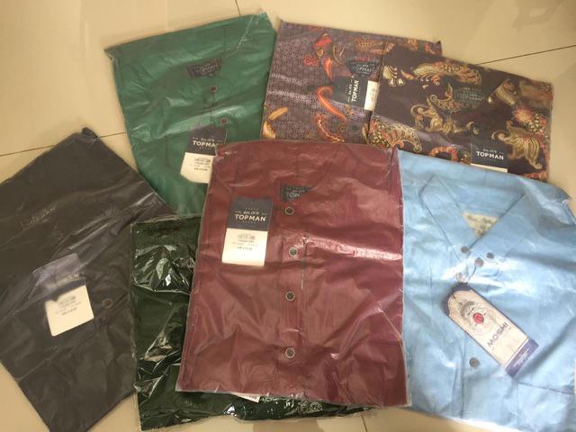 Sanvanina Kemeja Batik Pendek Pria