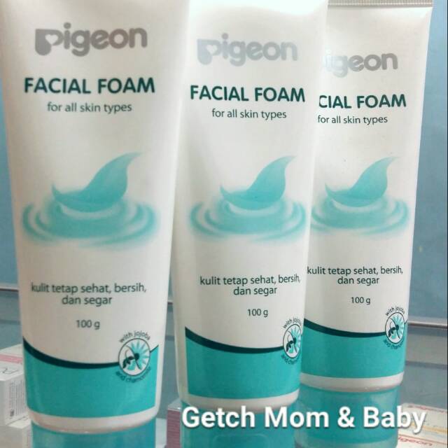 Pigeon Facial Foam 100ml ORIGINAL-BPOM