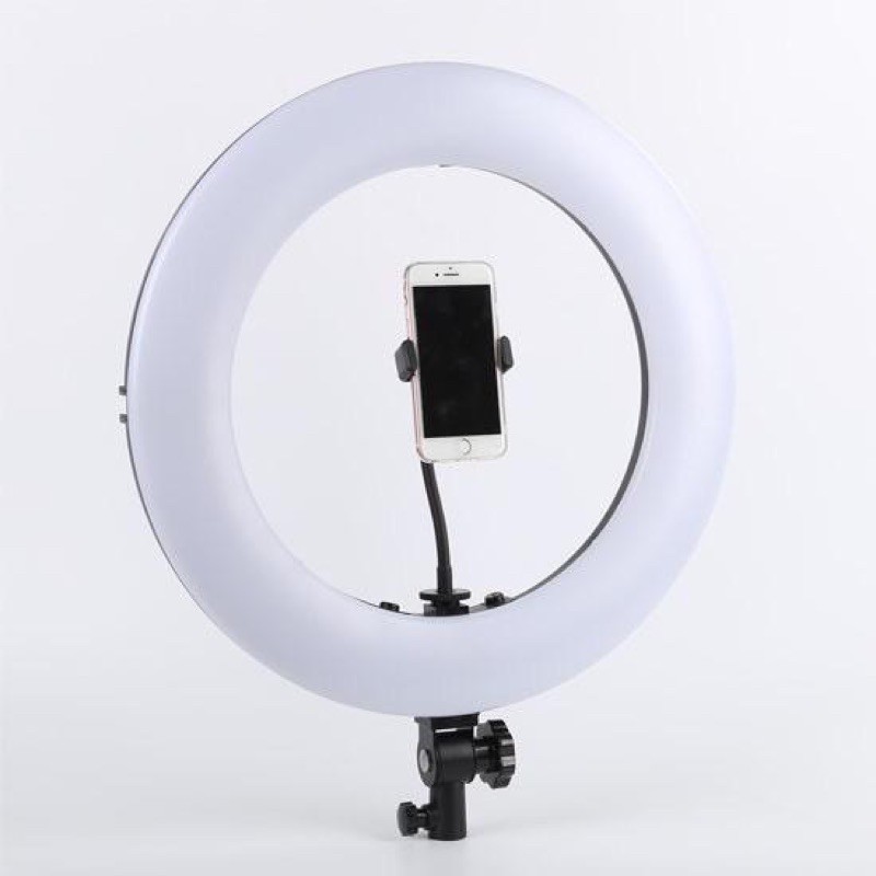 Lampu RingLed Fotoplus Ringlight/Ring Light RL-18 Mark II Bi-Color LED For Foto Beauty