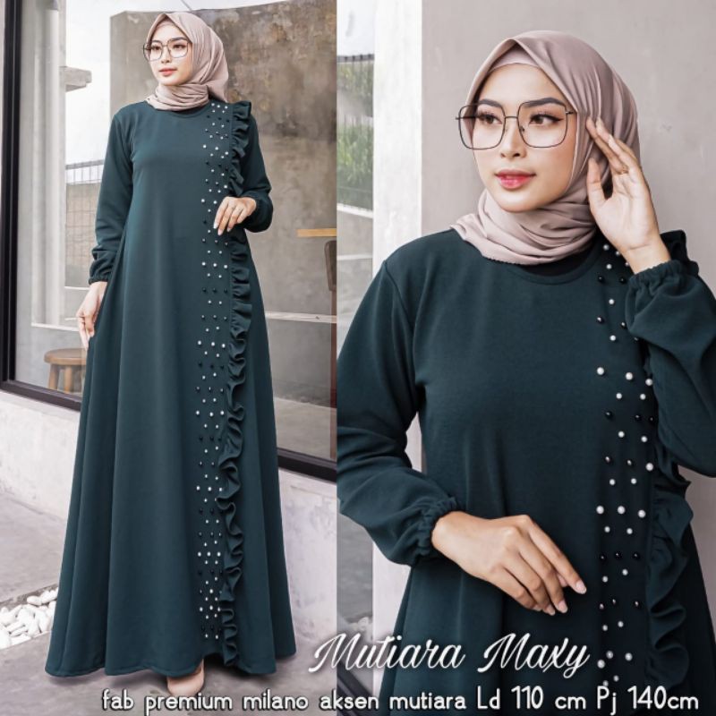 Mutiara Maxy - Gamis Milano Premium Mutiara LD110 / R.20 - 229-5671