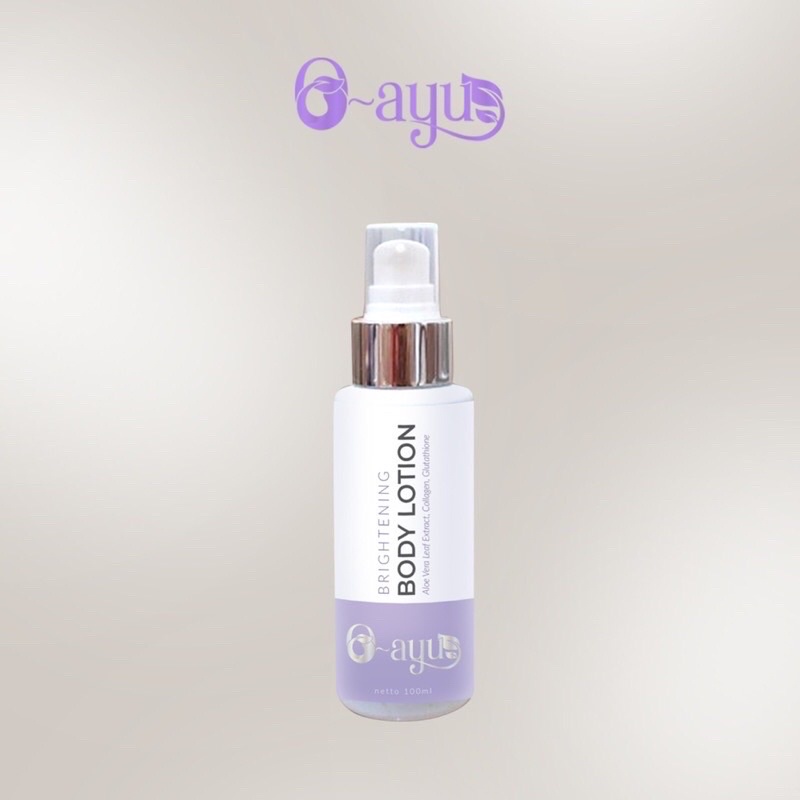 BPOM AGEN BODY LOTION O-ayu BRIGHTENING COLLAGEN ALOEVERA LEAF EXTRACT BELI 3 gratis 1