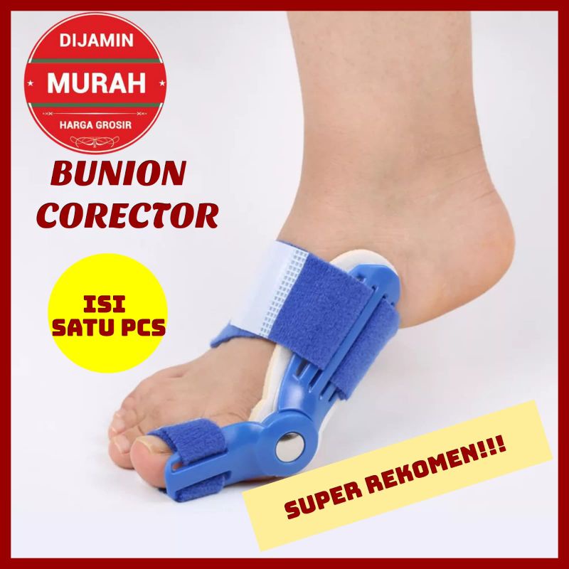 BUNION CORRECTOR SPLINT ALAT TERAPI KAKI BUNION HALLUX VALGUS TERAPI JARI KAKI BENGKOK INSOLE SEPATU