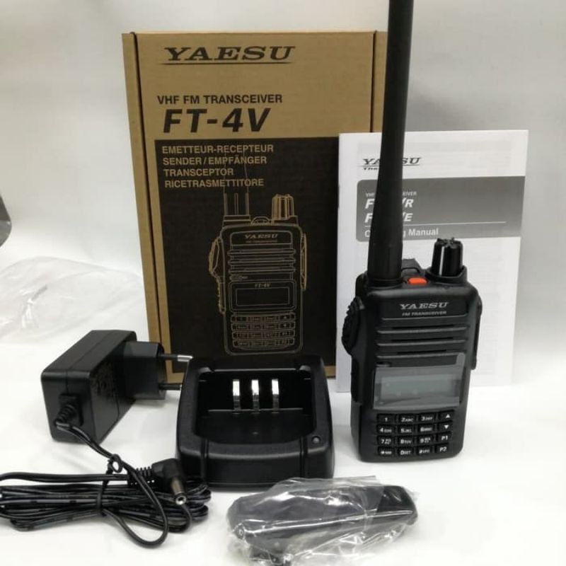 Ht yaesu Ft 4v original garansi resmi 1 tahun