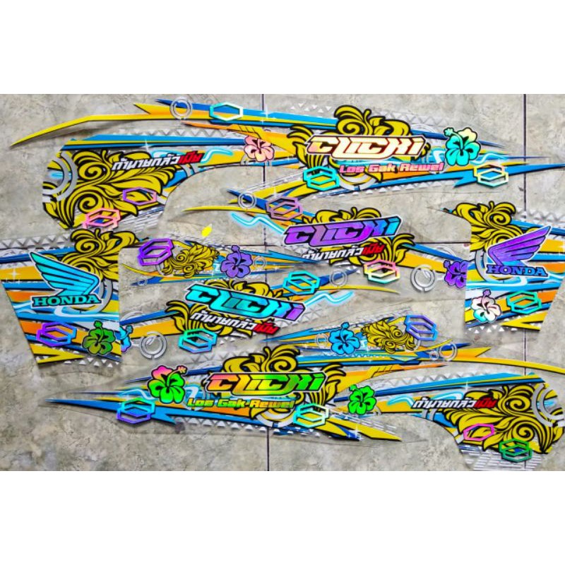 Striping vario new 125/150 2018 transfaran hologram