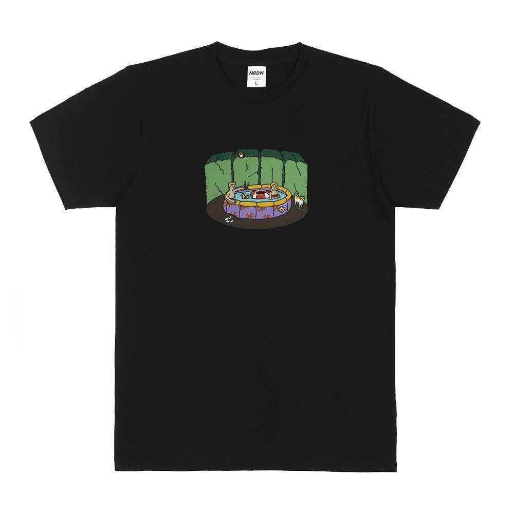 TSHIRT NRDN TARTAN BLACK