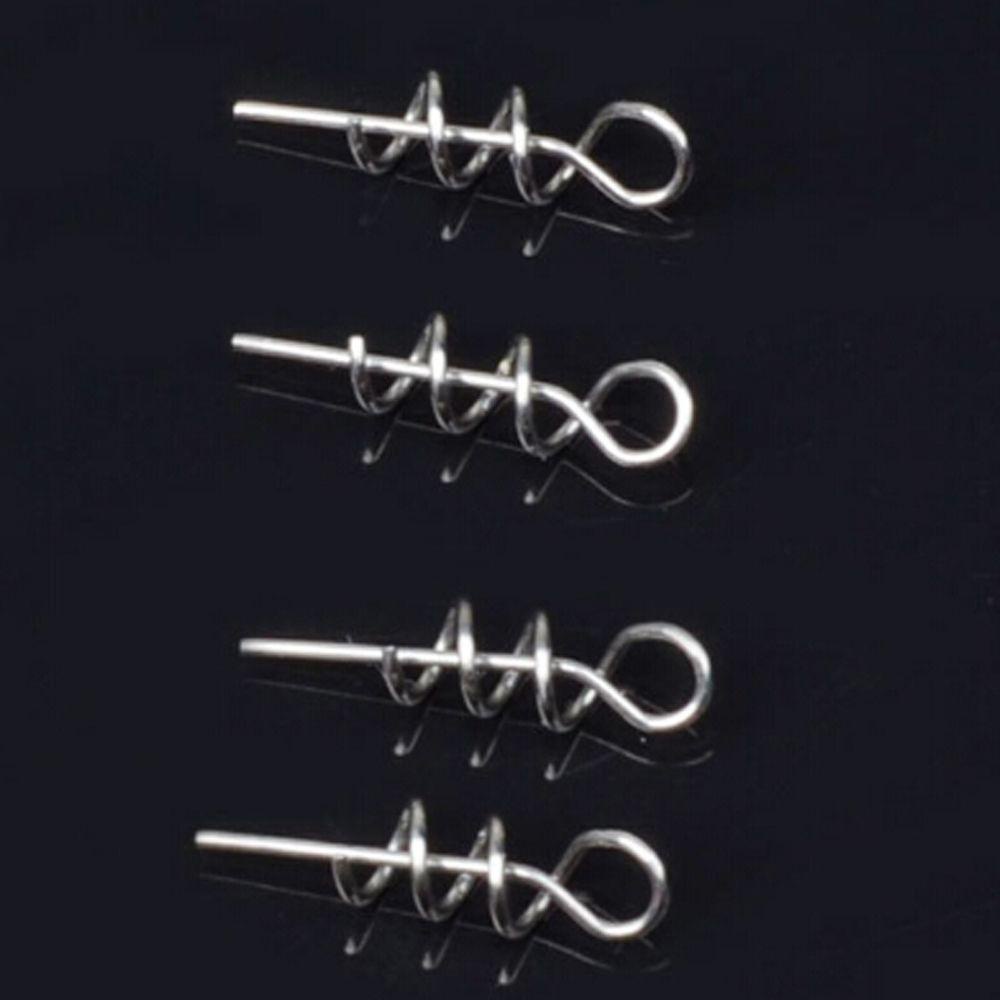 TOP 100pcs /Set Spring Lock Jarum Baru Universal Umpan Pancing Outdoor
