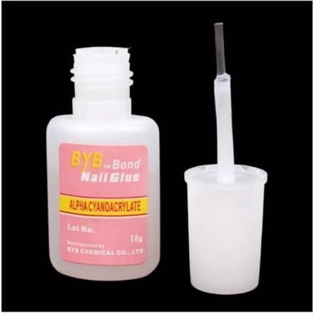 LEM KUKU PALSU 10gr / Nail Glue / NQIL ART Lem Kuku Palsu awet 10g