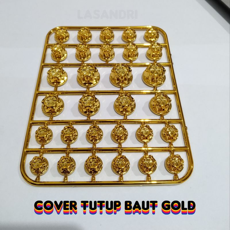 Cover Tutup Baut Gold