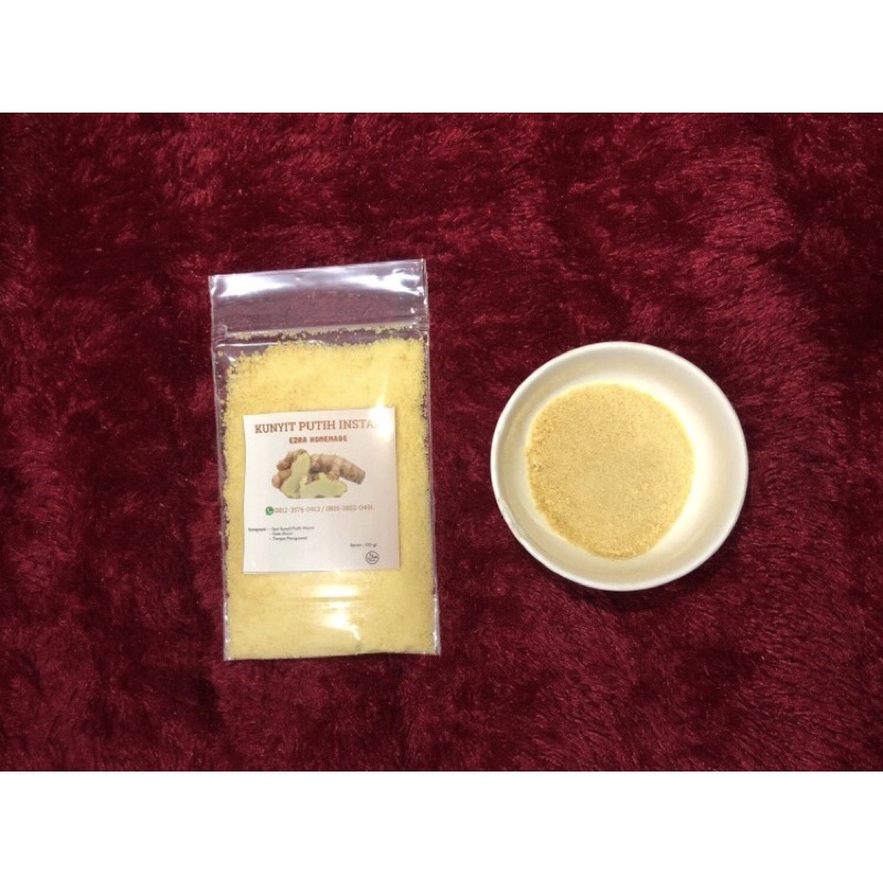 

KUNYIT PUTIH INSTAN + GULA MURNI, TINGGAL SEDUH ☕️