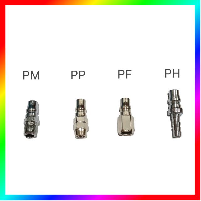 COUPLER MALE 1/4&quot; KOPLER QUICK COUPLING SAMBUNGAN ANGIN KOMPRESOR PM PP PF PH