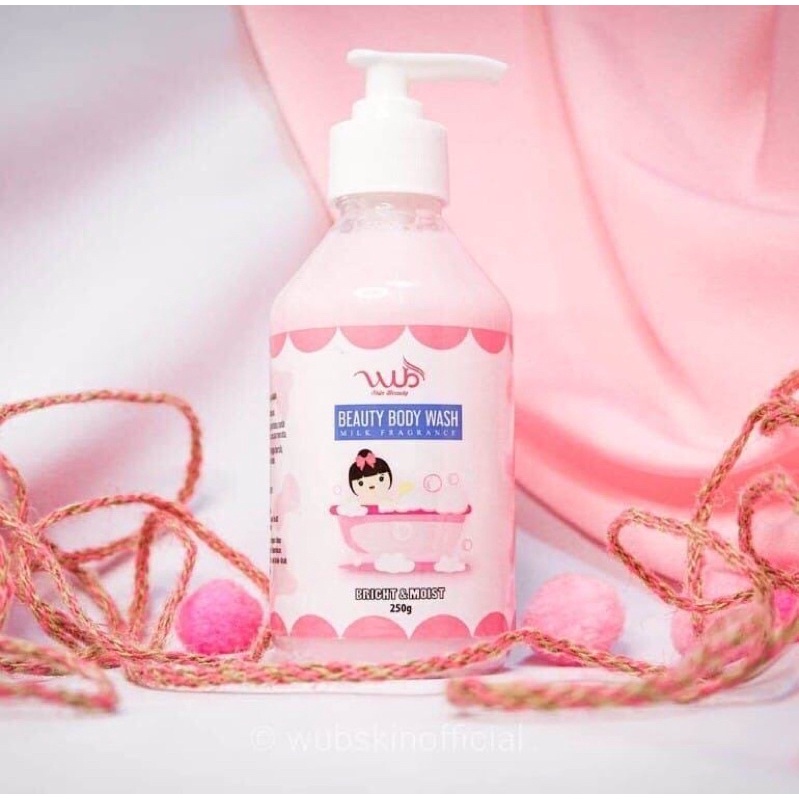 WUB SKIN BEAUTY Body Wash Milk & Mint 250 Gram