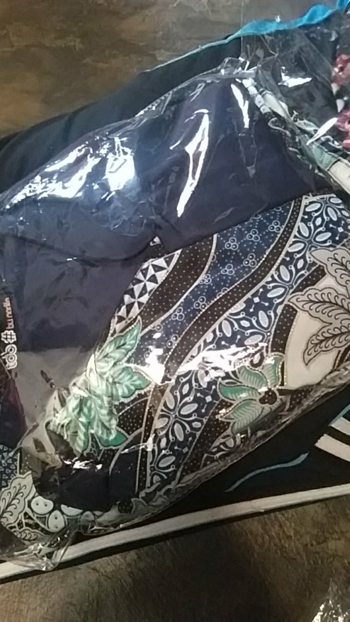 Gamis Koko Couple Batik Baloteli Premium Dress Wanita Couple Mewah Motif Batik Terbaru Plus Hijab