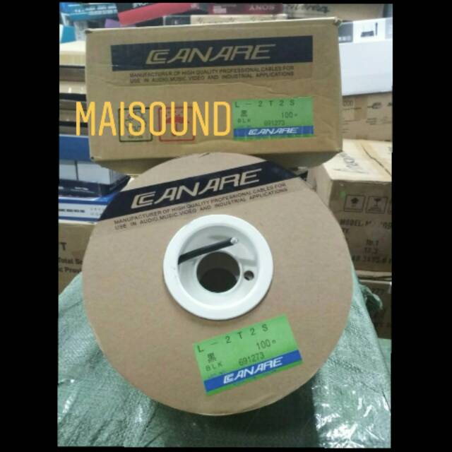 Kabel audio Canare L2T2S L 2T2S L-2T2S kabel mic microphone Canare