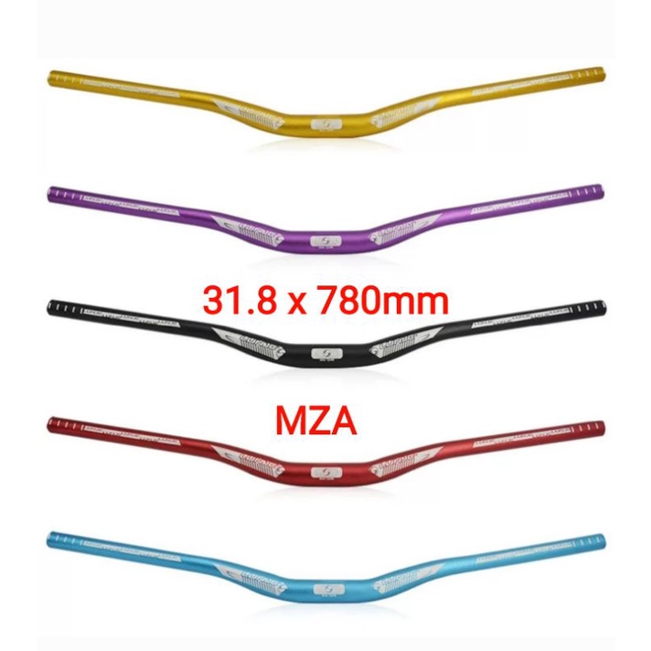 Lunje Handlebar Sepeda Size 31.8 mm Panjang 78 cm Over size Handlebar Stang Sepeda MTB