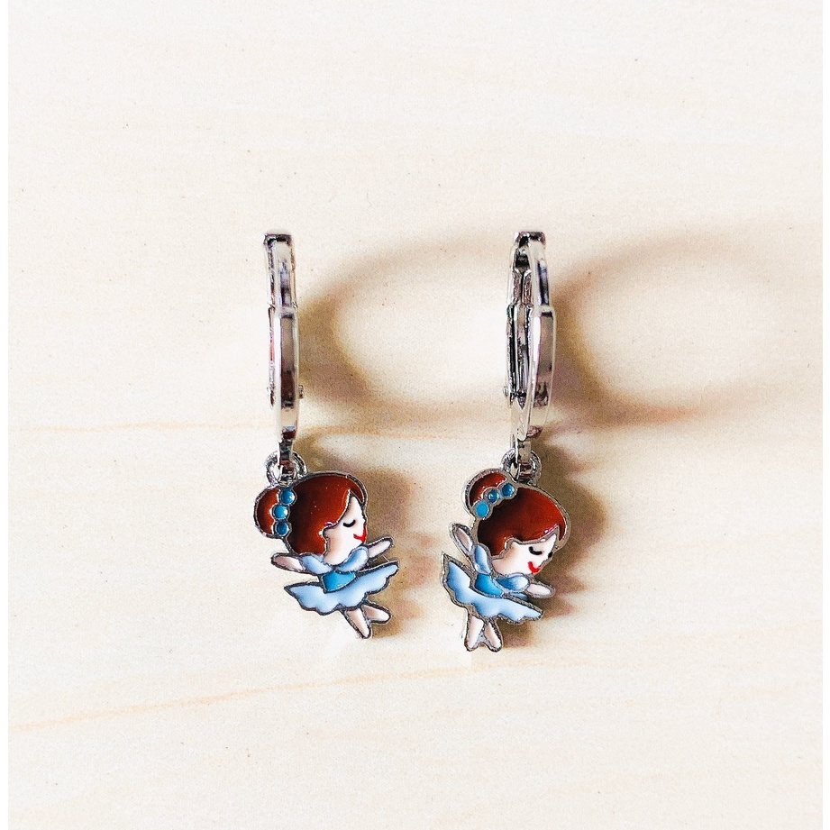 Anting Anak Balerina Girl Silver Xuping