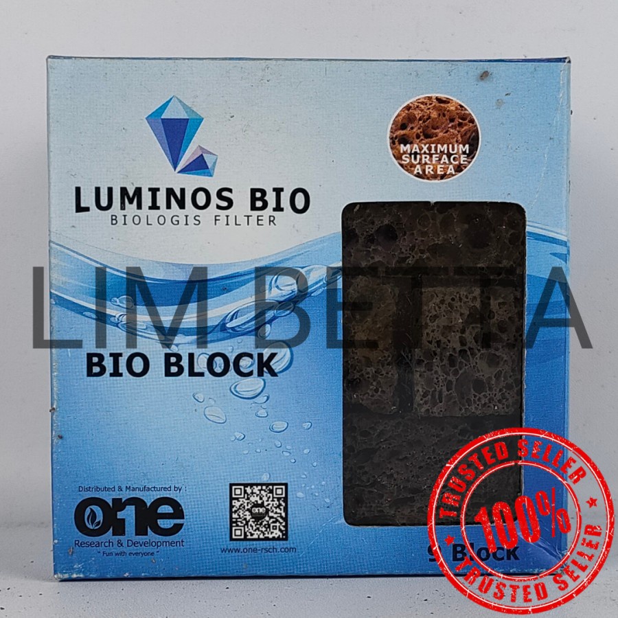 (BLOCK) LUMINOS BIO BLOCK MEDIA FILTER AQUARIUM AQUASCAPE