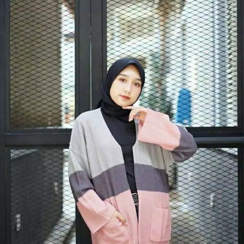 DISCOUNT !! Cameroon Cardy 7 GET  / Cardigan Oversize / Cardigan Wanita 7 GET