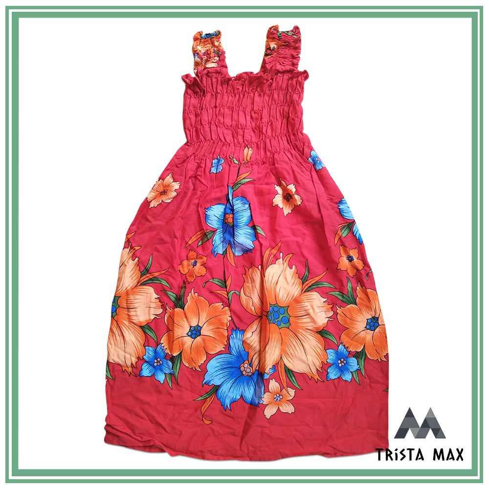 Dress Anak Kecil - Dress Anak Perempuan Umur 5 Tahun - Grosir Daster Anak Bali - Mini Dress Anak