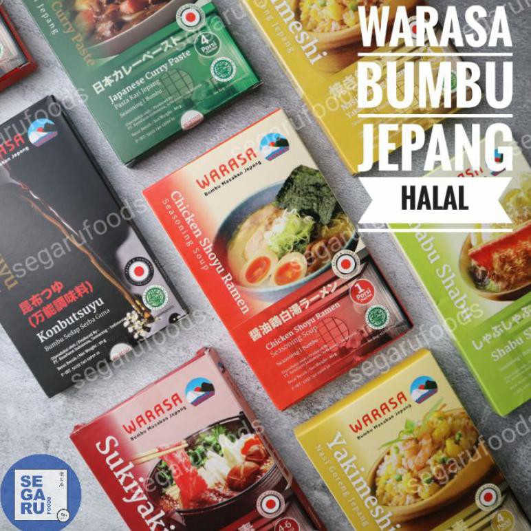 

New Produk Warasa Bumbu Jepang Halal Non Msg