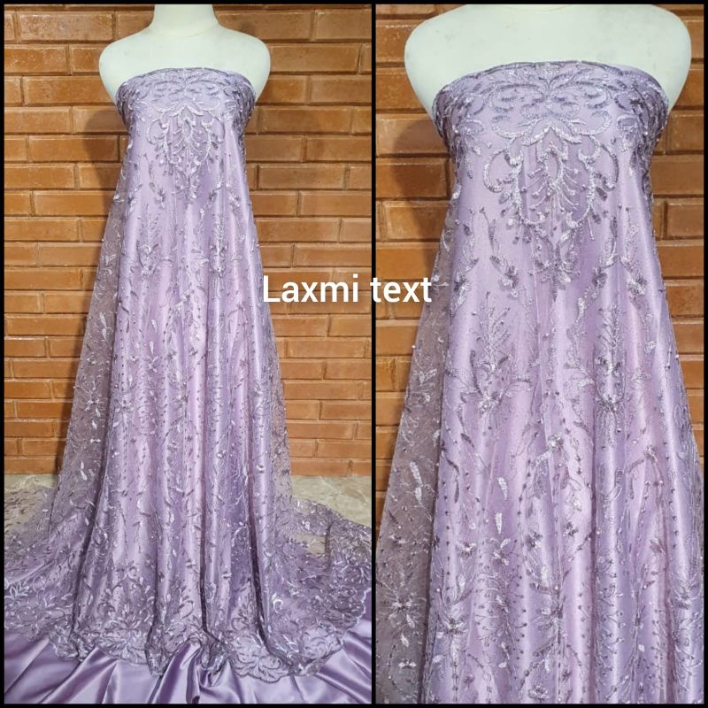 Kain tile akar mutiara  / bahan tile mutiara/ cocok untuk dress gaun seragaman dll TERMURAH