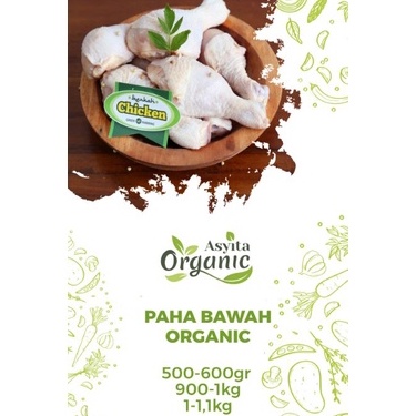 

Paha Bawah 900gr-1kg Ayam Organik Fresh & Frozen (Probiotik Organik) Berkualitas
