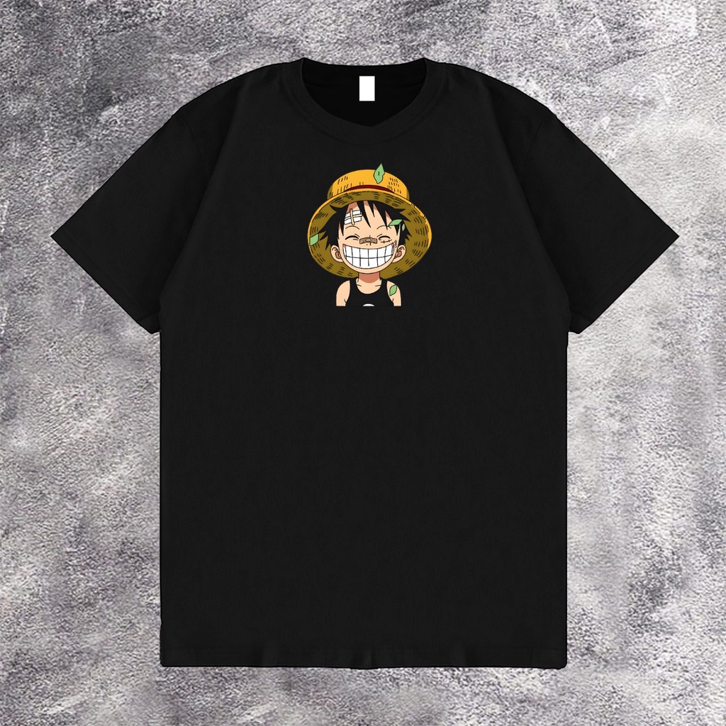 6.6 KAOS OVERSIZE LUFFY SMILE ONE PIECE | OVERSIZE LUFFY SMILE ONE PIECE | KAOS LUFFY SMILE ONE PIEC