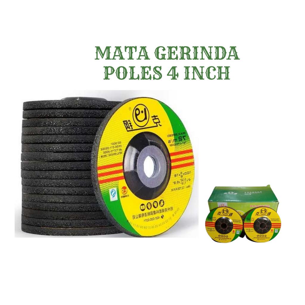 Mata Gerinda/Batu Poles Asah 4 inch