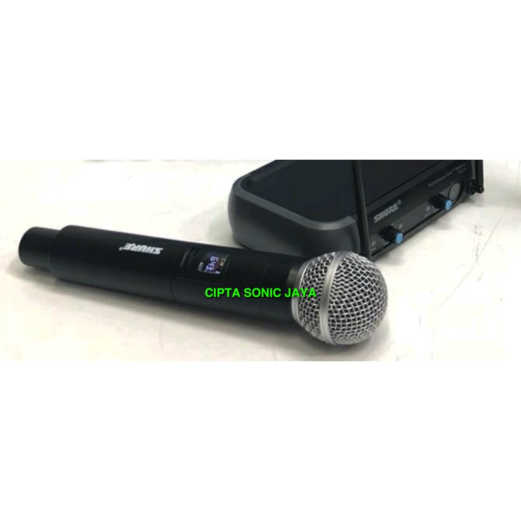 microphone mic wireless shure PGX 242  HAND MIC isi 2 - lcd display