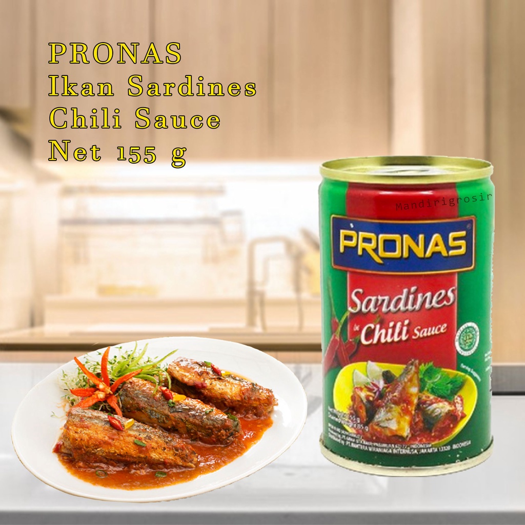 PRONAS SARDEN * PRONAS * SARDEN DALAM SAUS PEDAS * SARDEN * 155 g