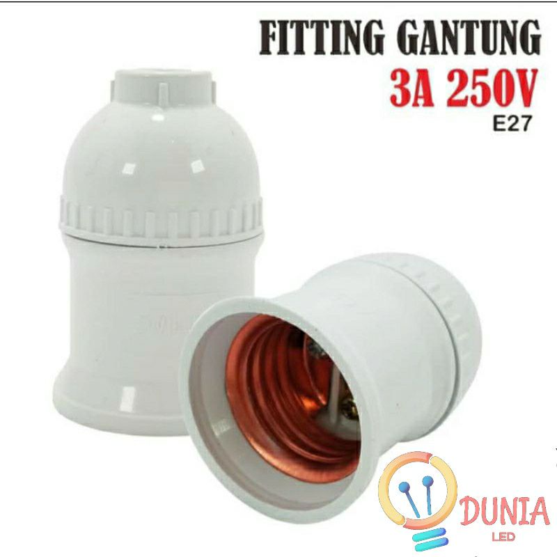 Fitting Gantung / Fitting Lampu E27 LX823