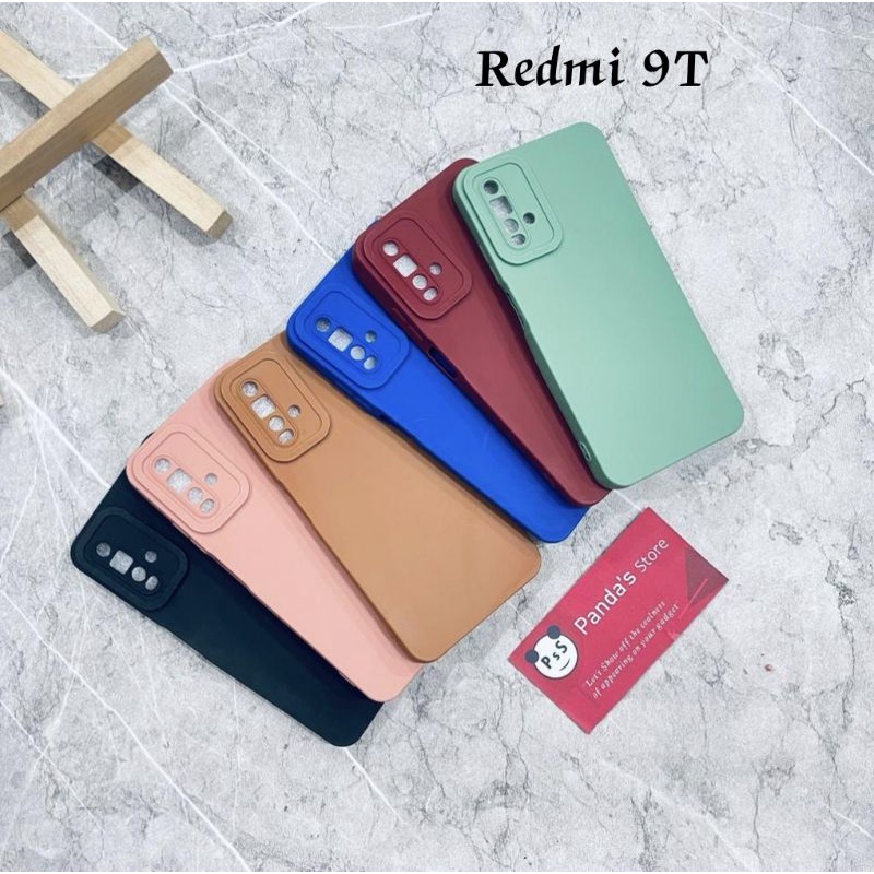 Softcase Pro Camera Redmi 9T Candy Case Full Color 3D Silikon TPU