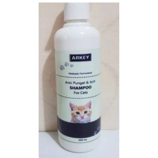 SHAMPO KUCING KHUSUS KUTU/JAMUR/FLEA/TICK/FUNGAL/ITCH 250ML