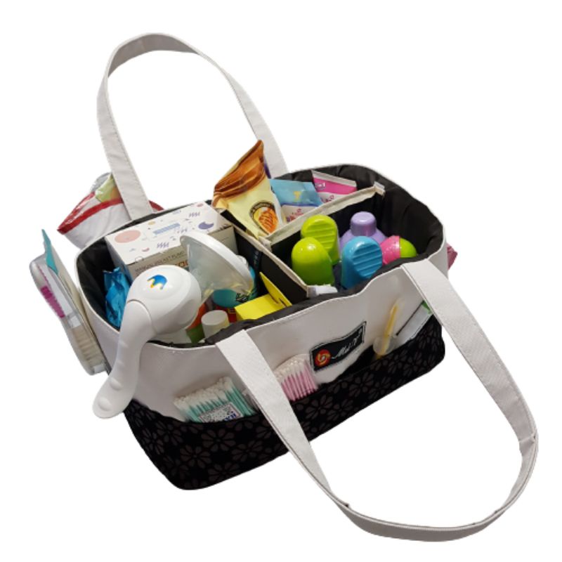 Caddy Bag Baby Mel-v  Multipurpose caddy bag baby / Tas Perlengkapan Organizer Baby / Tas multi fungsi    (ARTCK02)