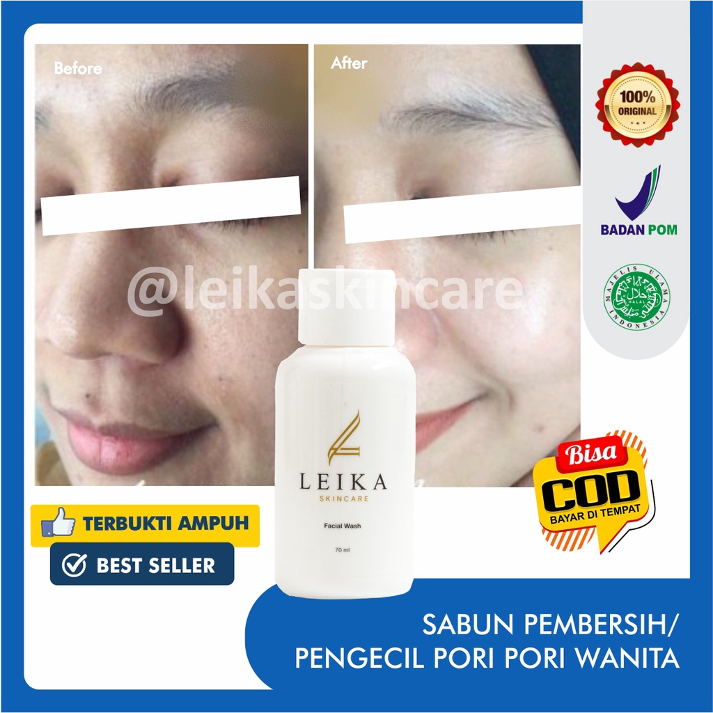 Ampuh! Toner Pembersih Kulit Wajah Pelembab Kulit Wajah Anti Aging Penyembuhan Luka Jerawat Pengangkat Sel Kulit Mati Penghalus Kulit Wajah Pembersih Pori-pori Wajah Pereda Peradangan Akibat Jerawat Toner Leika Skincare