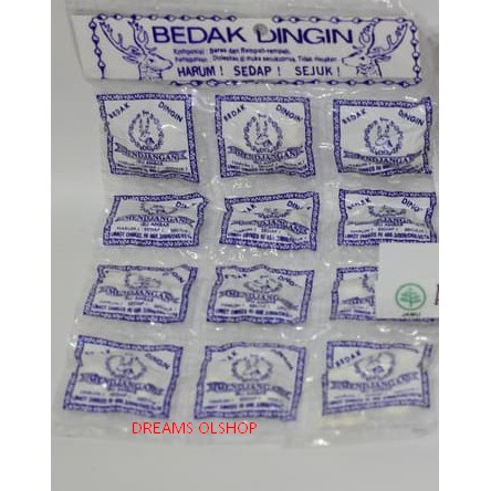 Bedak Dingin Menjangan Resep Bedak Solo Bedak Dingin HARUM