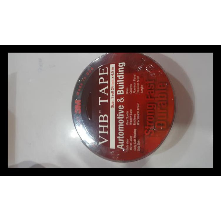 

Doubletape Vhb Tape 3M 24Mm (Besar) Original 100% Terjamin
