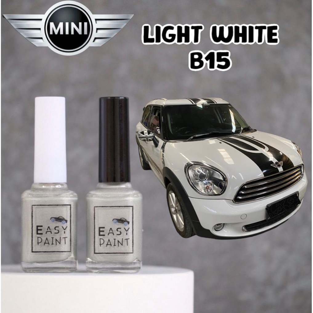 Cat Oles Light White B15 MINI Cooper Putih Solid