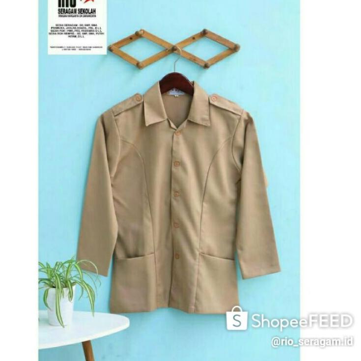 Terkini MHFKE BAJU PRAMUKA PEREMPUAN PEMBINA PENEGAK BAJU PRAMUKA GURU PEREMPUAN SERAGAM PRAMUKA KUA