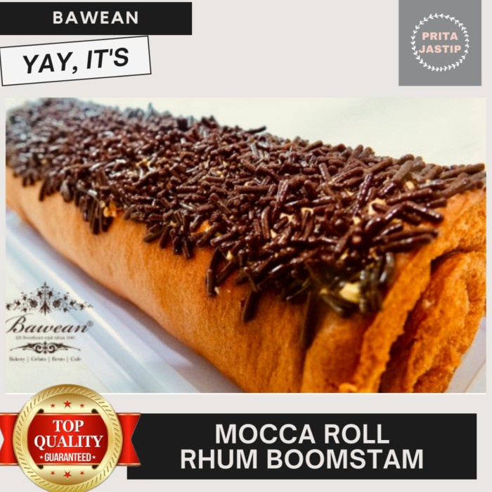 

Mocca Roll Rhum Boomstam Bawean Sweetheart Oleh Oleh Kue Bandung - Normal Rhum