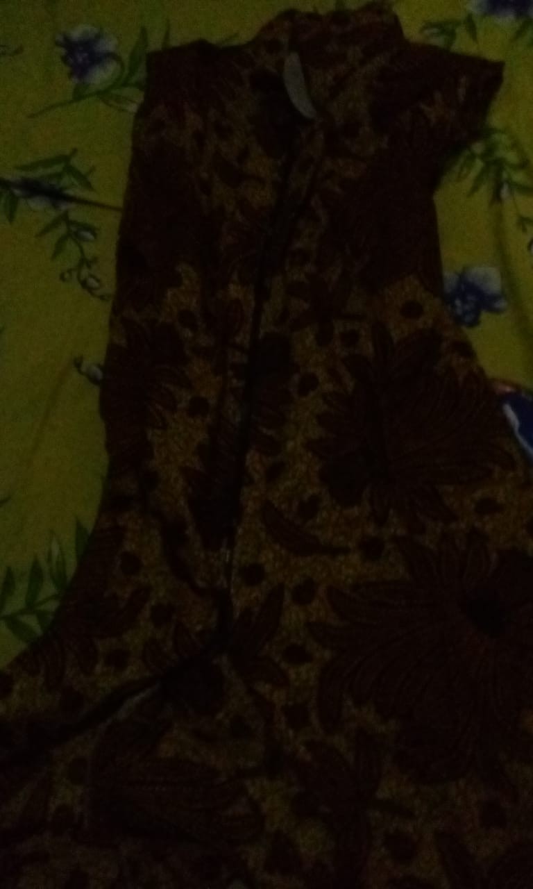 Maxi Cardi Klasik Series Batik Sogan Premium Outer Kardigan Panjang